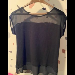 Ann Taylor Mesh Blouse
